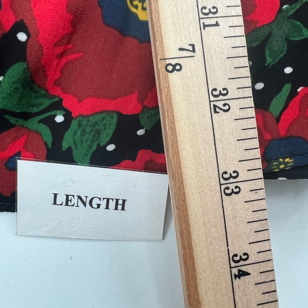 FREE PEOPLE Morning Light Poppy Dress Women's Size 6 - Picture 8 of 15